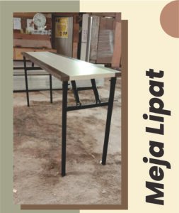 meja lipat minimalis